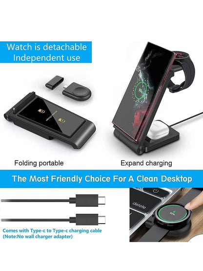 3 in 1 Wireless fast-Charger