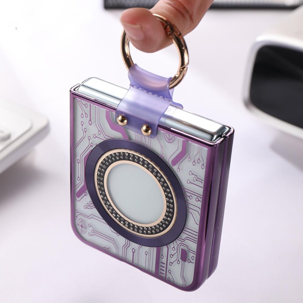 Shockproof Magnetic Case With Ring For Samsung Galaxy Z Flip