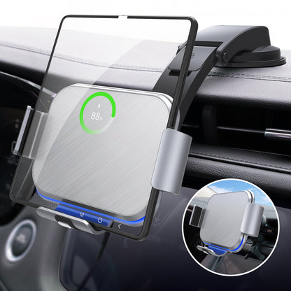 CAR WIRELESS FAST CHARGING AUTO CLAMPING MOUNT