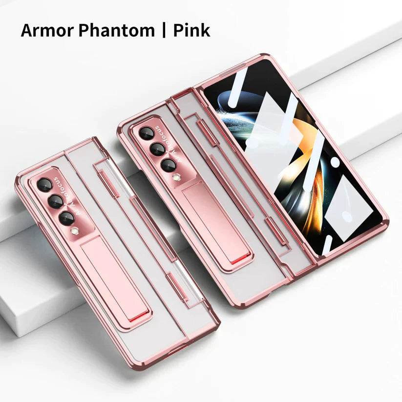 360° Armor Hinge Folding Transparent Case 2.0 - Galaxy Fold Series