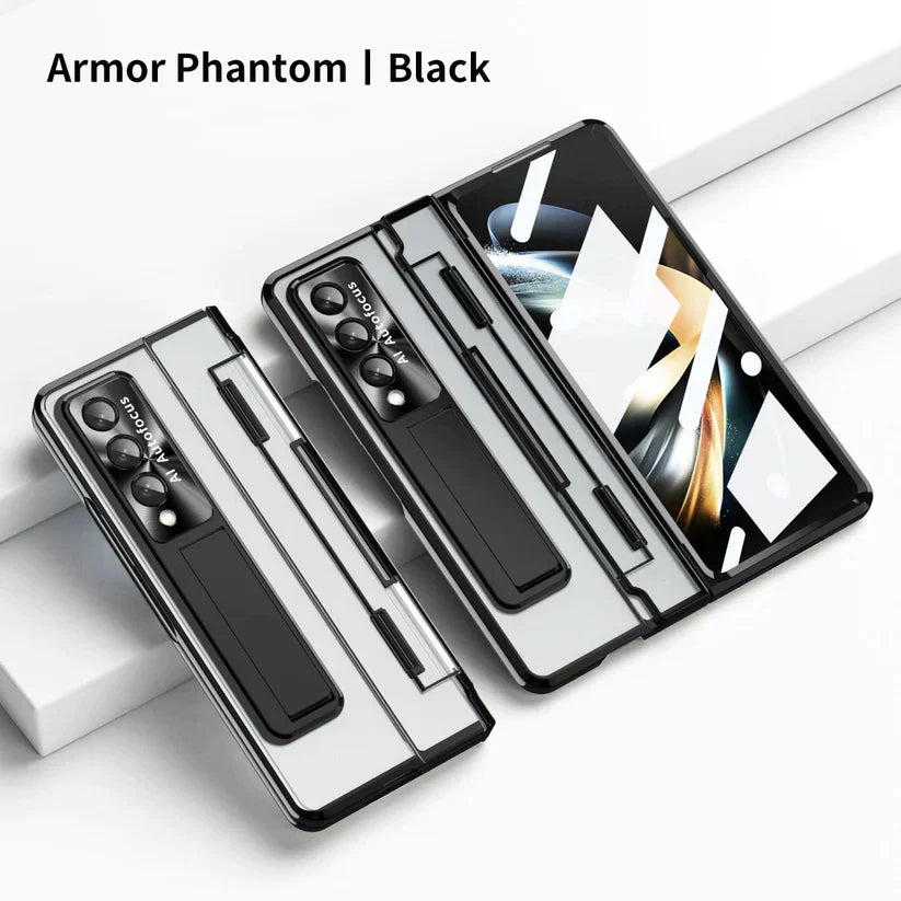 360° Armor Hinge Folding Transparent Case 2.0 - Galaxy Fold Series